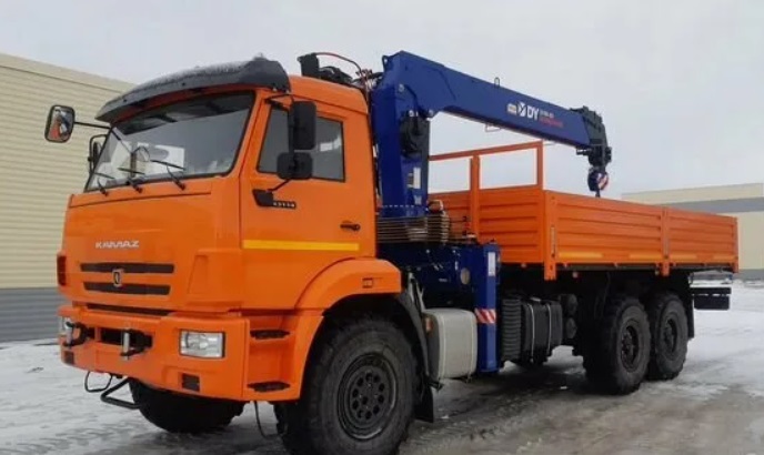 Бортовой автомобиль КАМАЗ 43118 с КМУ DongYang SS2036